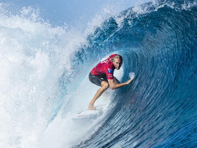 Owen Wright will use his runner-sup finish at Teahupo'o as fuel. Picture: AAP