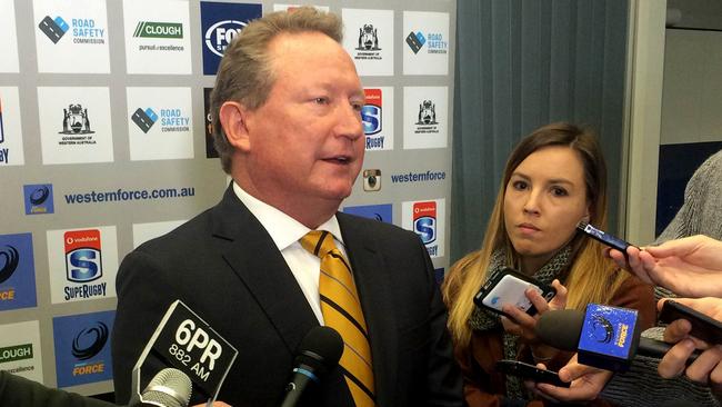 Fortescue boss Andrew Forrest. Picture: AAP