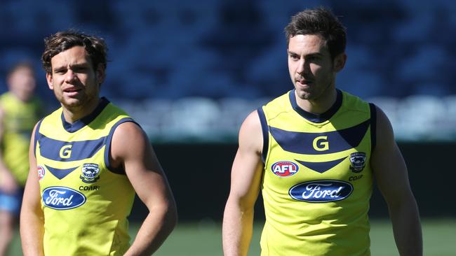 The futures of Steven Motlop and Daniel Menzel remain unknown. Picture: Mike Dugdale