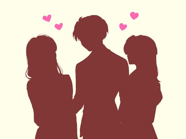 Sometimes it takes three to hold the ropes of marriage