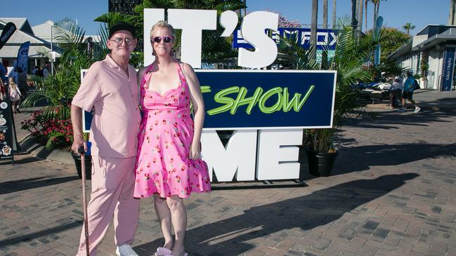 David and Alison Costello at the Sanctuary Cove Boat Show. Picture: Glenn Campbell