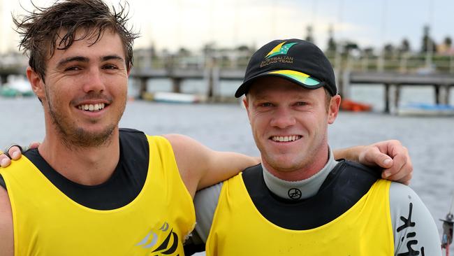 Iain Jensen and skipper Nathan Outteridge are medal favourites for Rio.