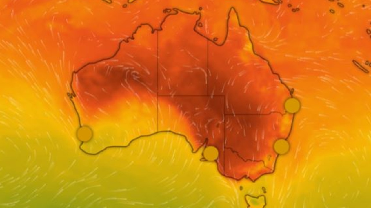 Temperatures will skyrocket on Monday