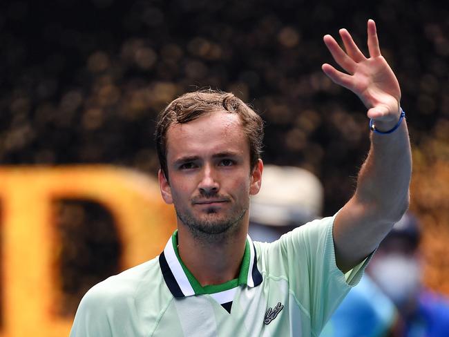 History beckons for Daniil Medvedev. Picture: AFP