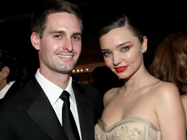 Evan Spiegel and Miranda Kerr aren’t leaving their property to say their vows.