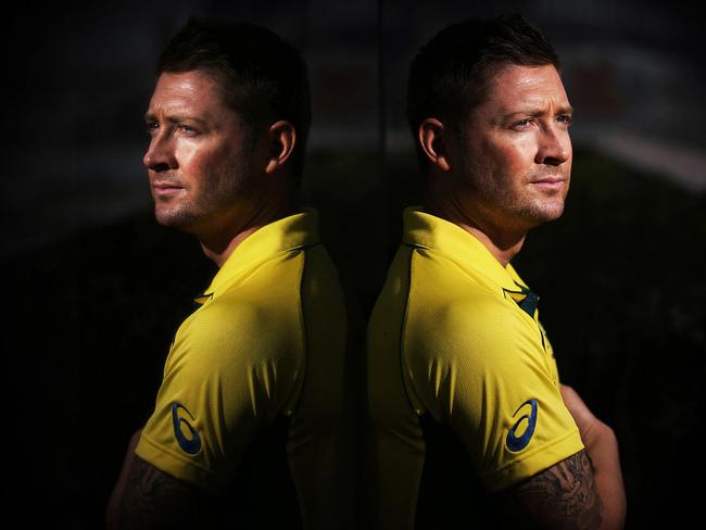 Michael Clarke is ready to go into battle against New Zealand. Picture: Phil Hillyard.