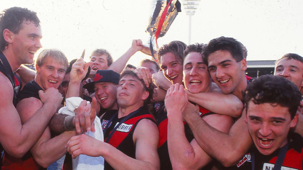 The Baby Bombers with the cup. (Photo by Getty Images)