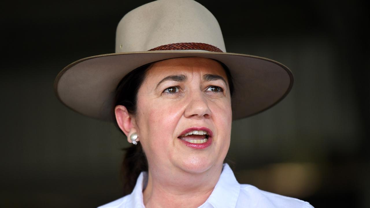 Queensland Premier Annastacia Palaszczuk has slammed shut the border to Adelaide. Picture: NCA NewsWire / Dan Peled