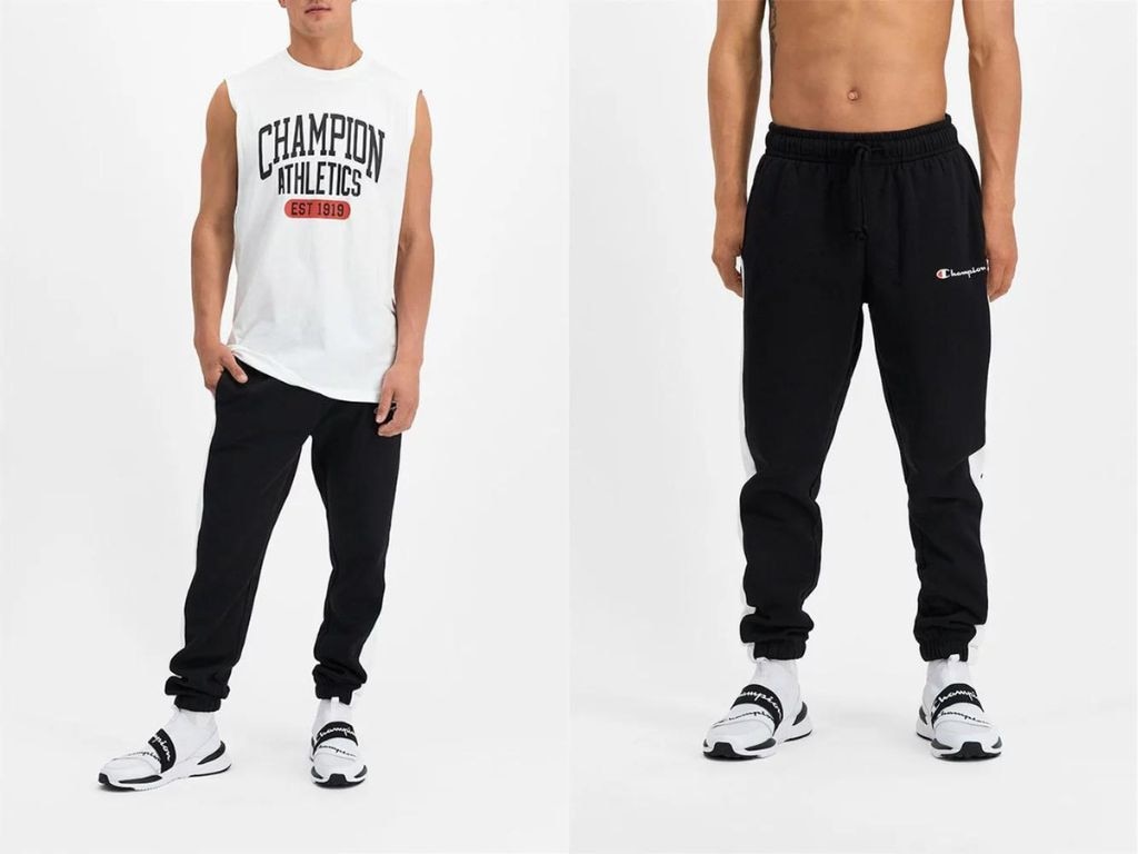 The Champion Men’s Panel Trackpants.