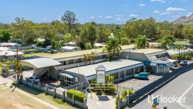 The former Alice Springs Airport Motel and, more recently, Airport Apartments in 2023. Picture: LJ Hooker