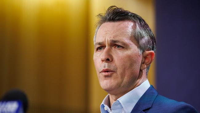 Federal Education Minister Jason Clare is insisting the states sign up to teaching reforms in return for $16bn in extra funding. Picture: NCA NewsWire/David Swift