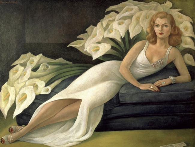 Diego Rivera, Portrait of Natasha Gelman, 1943.