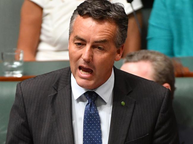 Minister for Infrastructure Darren Chester backed Mr ­Abbott’s right to speak as a backbencher. Picture: Mick Tsikas/AAP