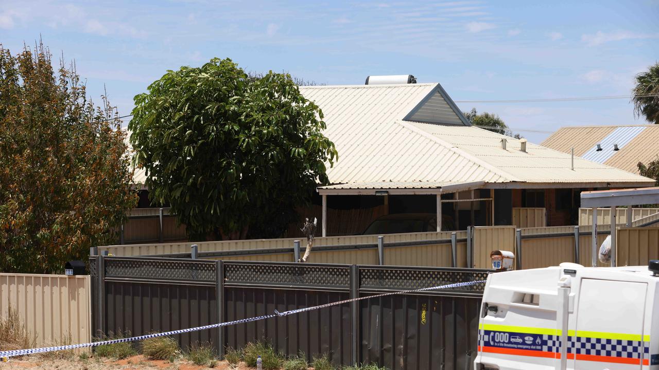 She was found at this home in Carnarvon. Picture: Colin Murty