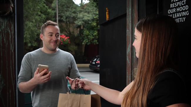 If you can afford home delivery, you’re doing all right. Why not pay it forward? Picture: John Fotiadis