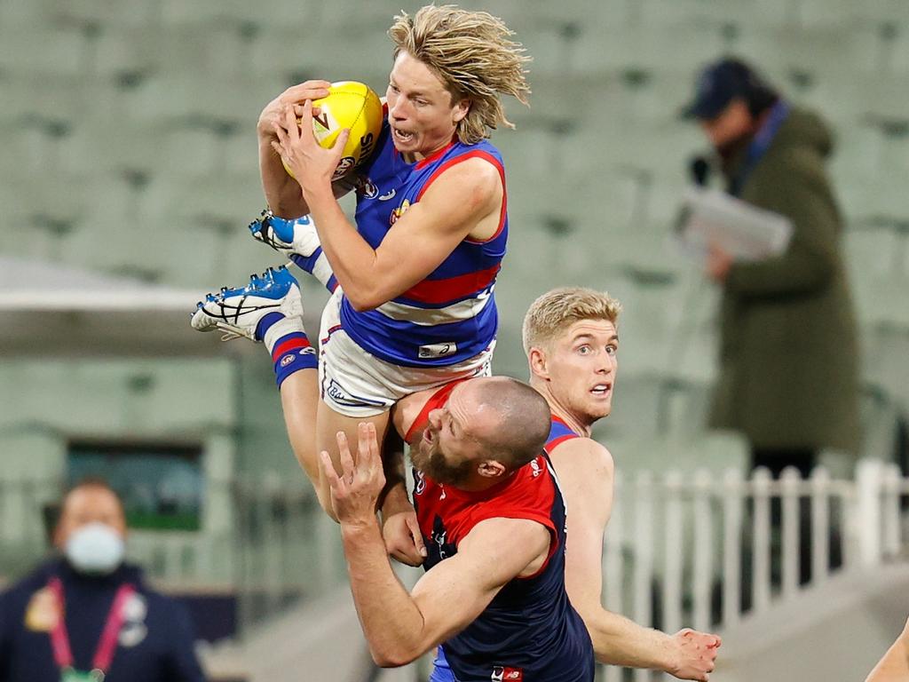 Who will make way for young gun Cody Weightman? Picture: AFL Photos