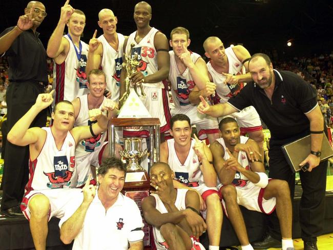 Brendan Joyce has the distinction of being the Hawks only NBL championship coach. Picture: Cameron Laird