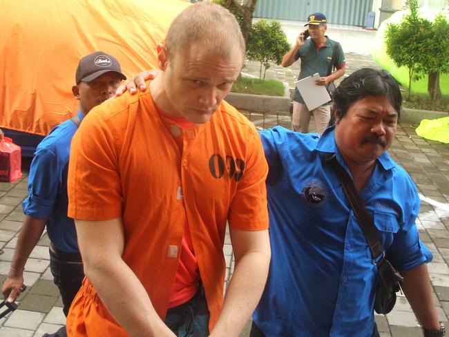 Australian man Isaac Emmanuel Roberts was arrested at Ngurah Rai International Airport Bali after he arrived on a Thai Airways flight from Bangkok.