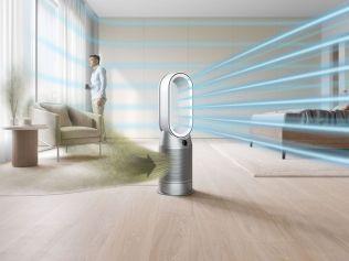 Stay comfortable with these energy saving heaters. Picture: Dyson.