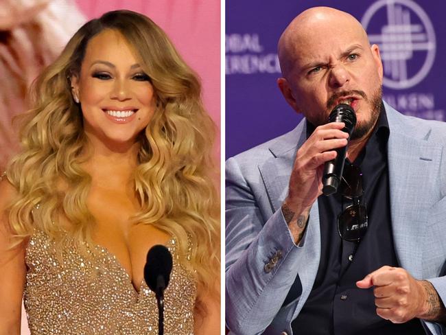 Mariah Carey and 2000s rapper Pitbull