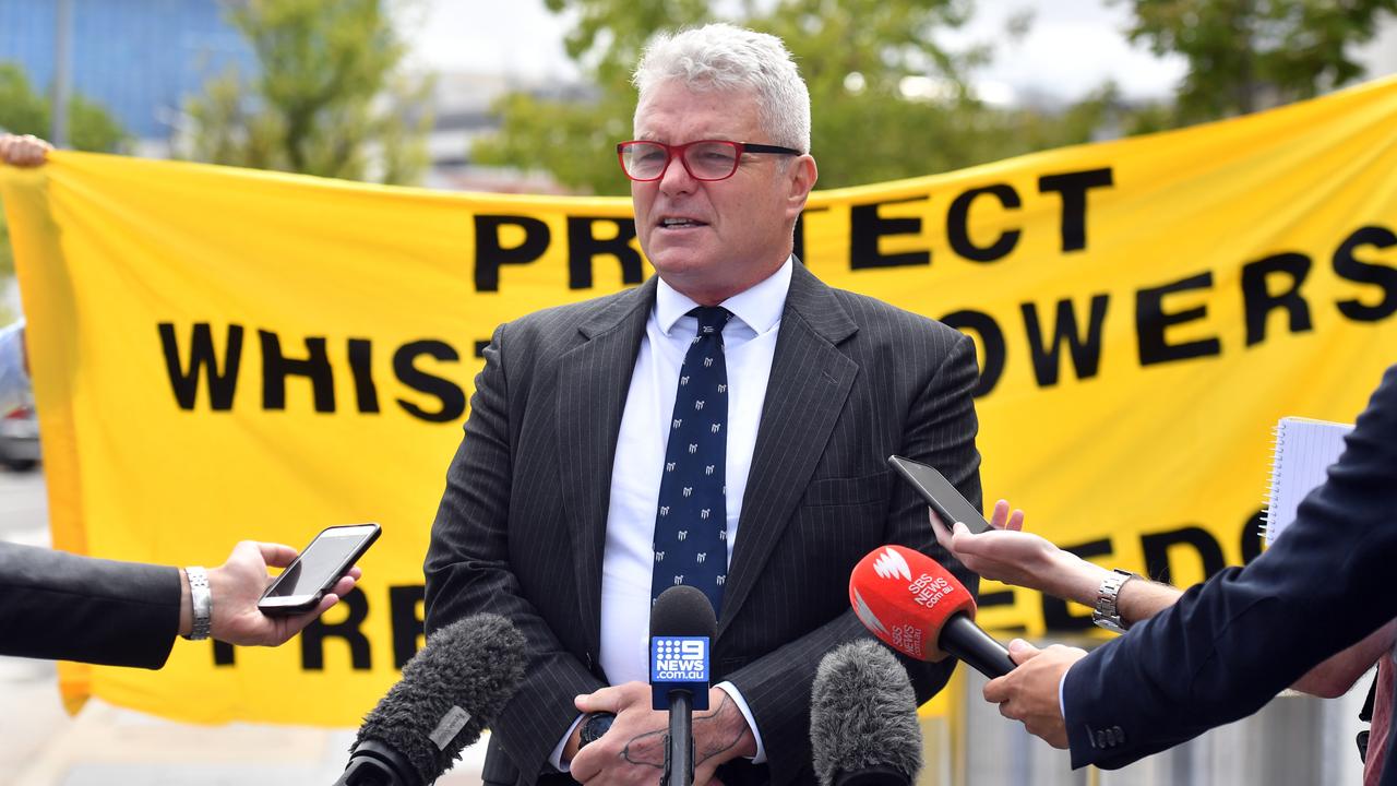 Mr McBride said he was proud to be an Australian. Picture: AAP Image/Mick Tsikas