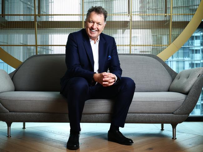 21/5/25: PwC Australia CEO Kevin Burrowes speaks about progress in reforming the firm nearly two years on from taking charge in the wake of the PwC's tax scandal. John Feder/The Australian.