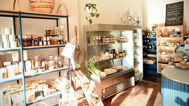 Georgy Keen has opened providore and cafe Superette in Glenelg focusing on artisan and local products. Photo: Roy VanDerVegt