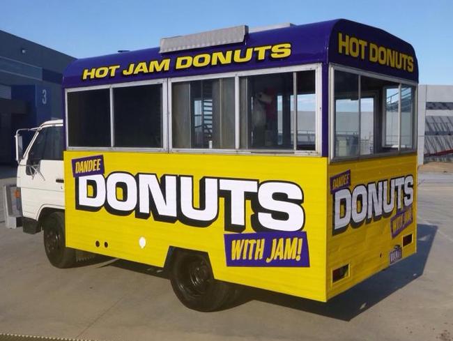 The Dandee Donuts truck is one of the most recognisable stalls at the Dandenong Market.