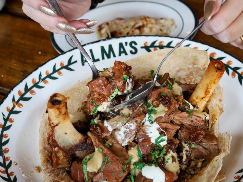 Alma's Lamb Mansaf. Picture: Jenifer Jagielski