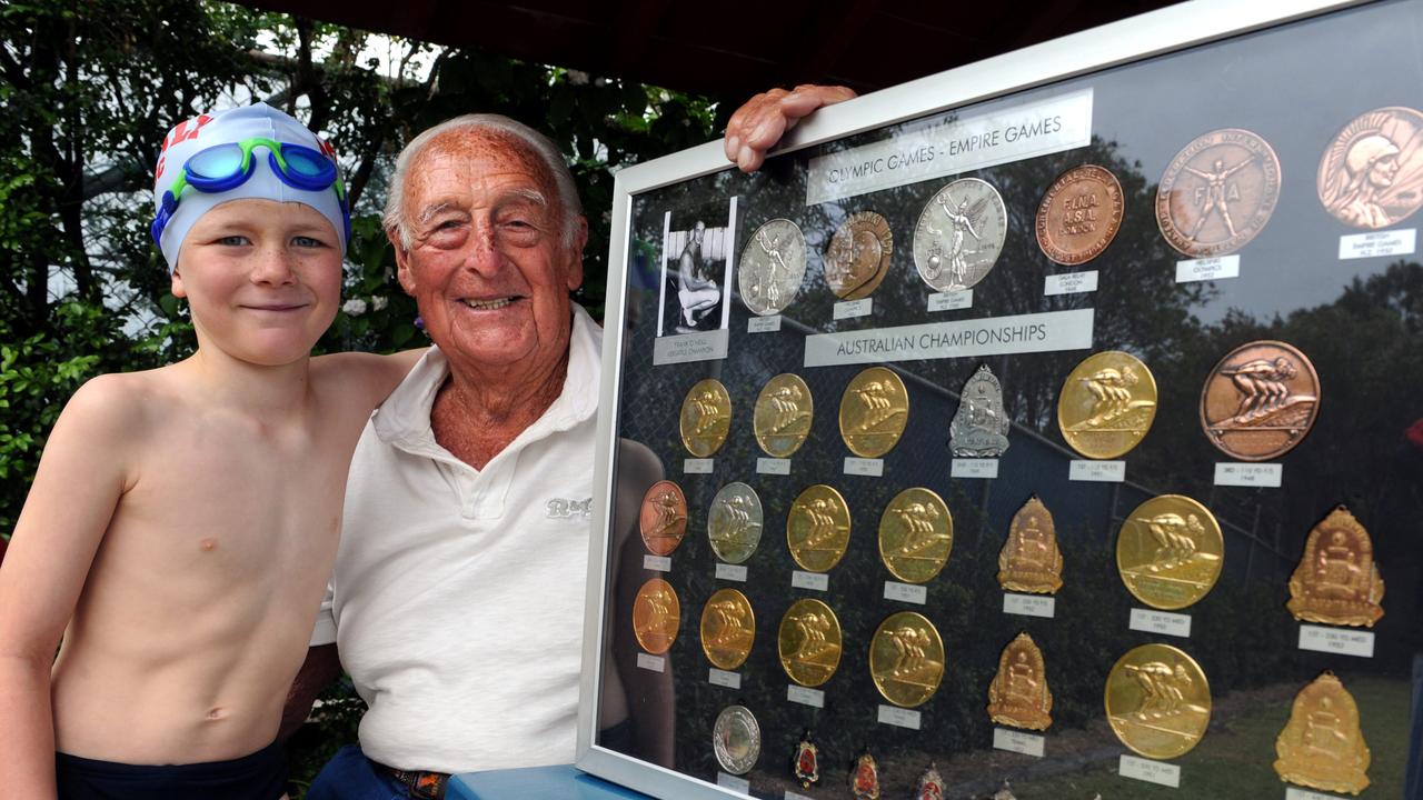 Australian Olympian Frank O’Neill passed away at 97. He won medals at the 1950 British Empire Games and was the first Australian to swim 110 yards in less than one minute.