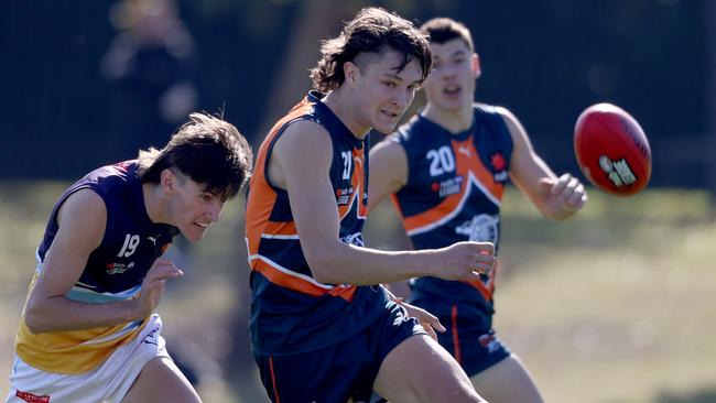 Riley Mason in action for Calder Cannons.