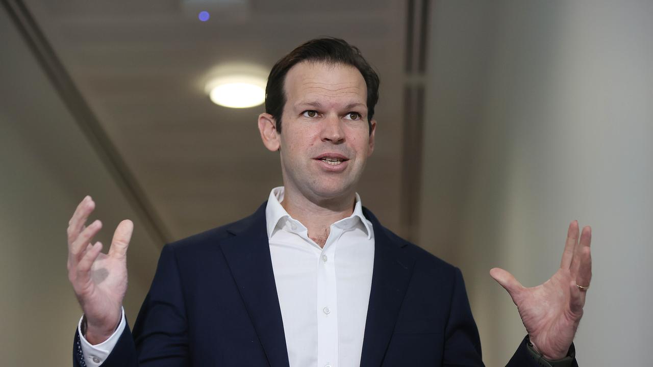 LNP Senator Matt Canavan said the COP26 agreement gives the green light for more coal mining. Picture: NCA NewsWire / Gary Ramage