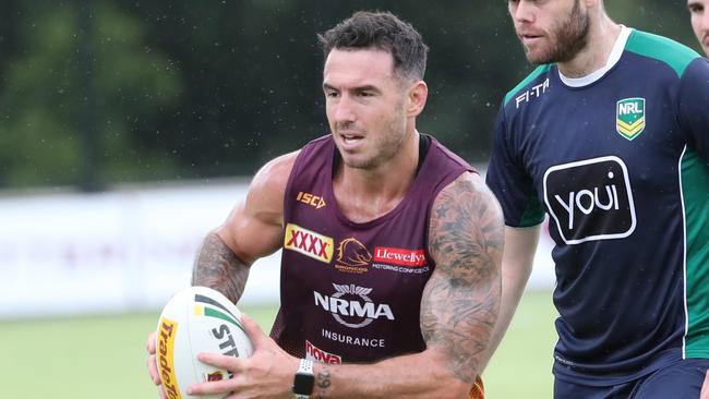 Darius Boyd’s leadership will be under scrutiny this season. Picture: Peter Wallis