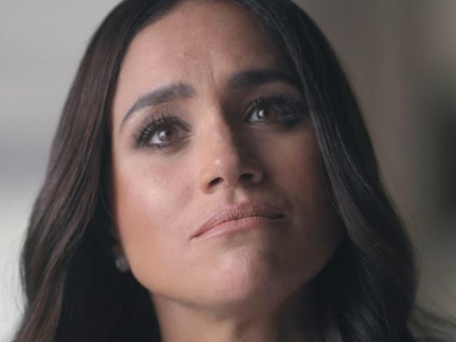 EPISODE 6: Harry and Meghan Netflix docuseries episode 6. Pictured: Meghan Markle talking about lawsuit with the Daily Mail. Picture: Netflix