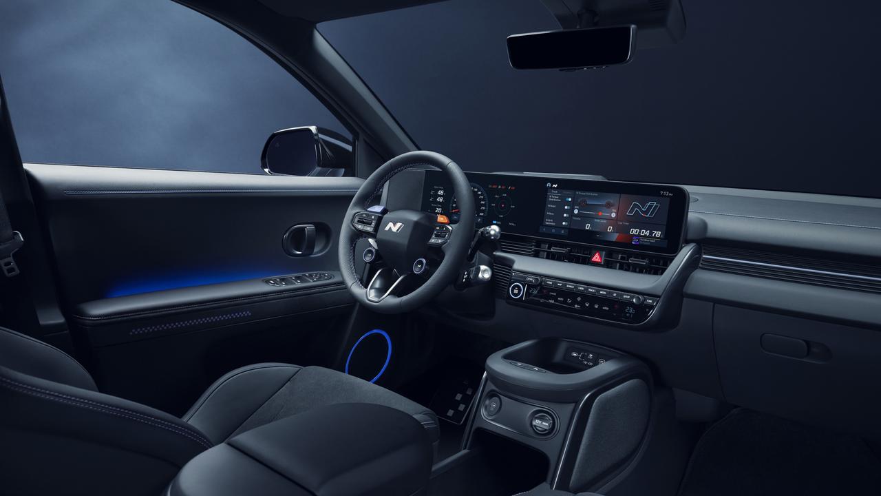 The performance model has an upgraded interior.