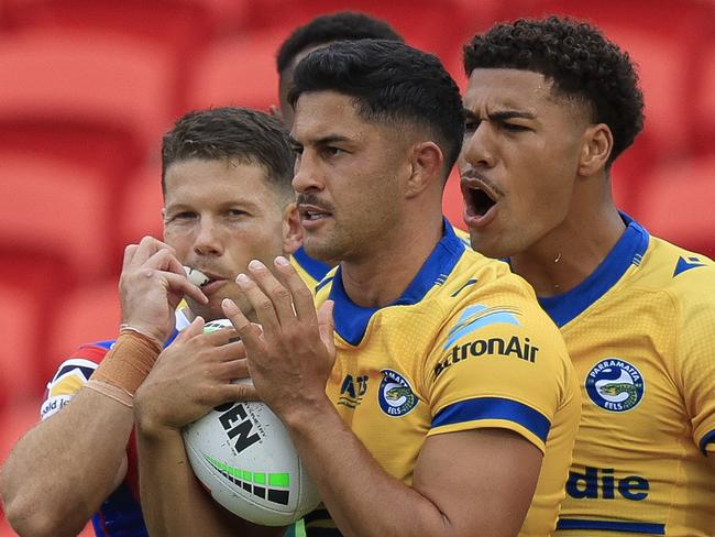 Eels star star star star Dylan Brown. Picture: NRL Images