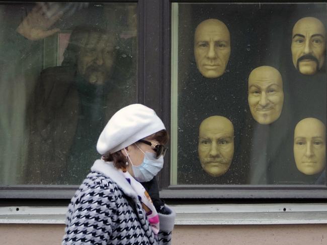 In St Petersburg, Russia, there has been a steady rise in the number of infections. Picture: AP