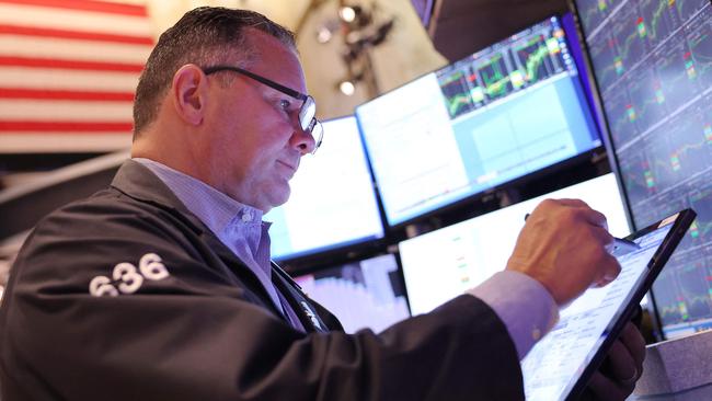 The S&P 500 has stalled near record highs in the past week. Picture: Getty Images