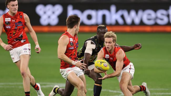 Darcy Parish and the Bombers are the best team outside of the eight but can they bridge the gap? Picture: Getty Images