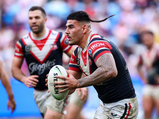 Benji Marshall has defended new recruit Terrell May after his shock exit from the Roosters. Picture: NRL Photos