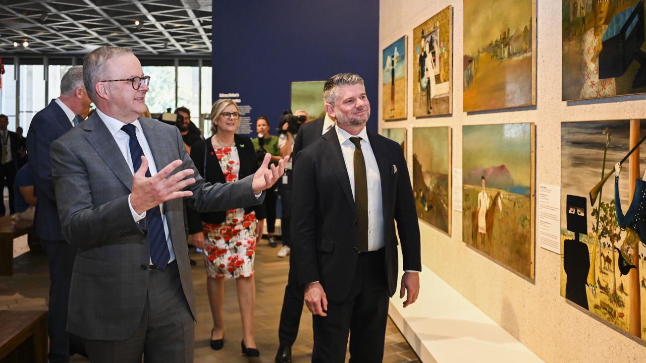The attempted bid rigging related to upgrades at National Gallery of Australia in Canberra. Picture: NewsWire / Martin Ollman