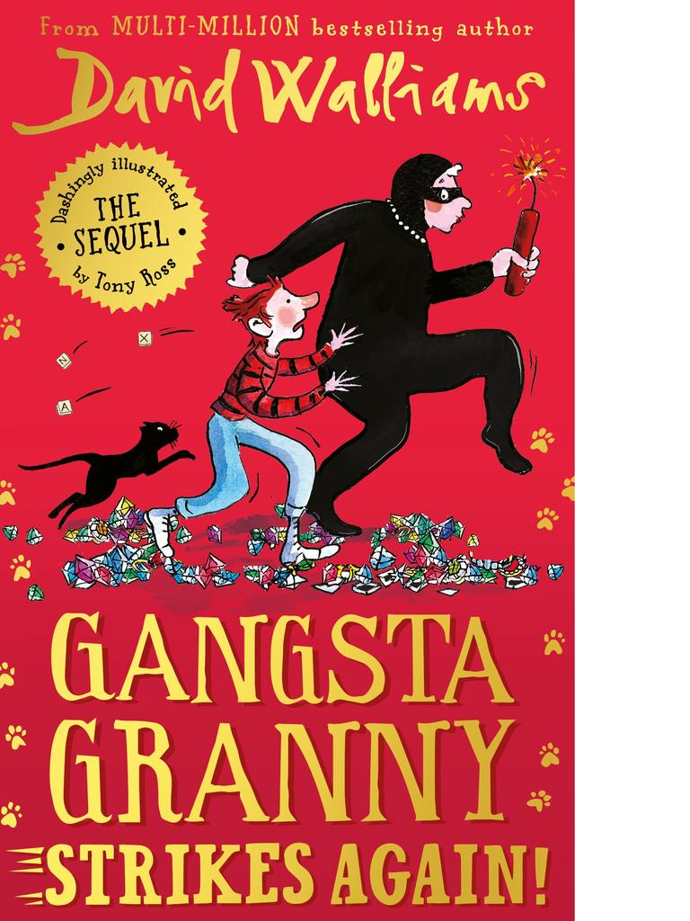 Gangsta Granny Strikes Again! is written by David Walliams and illustrated by Tony Ross.