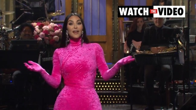 Watch Kim Kardashian Get Dragged Off Stage at SNL