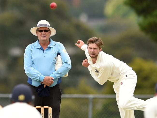 Eddy O'Sullivan grabbed seven wickets on Saturday. Picture: David Smith