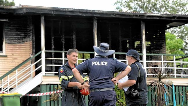 House fire in Peacock Street, One Mile in the early hours of Friday morning.