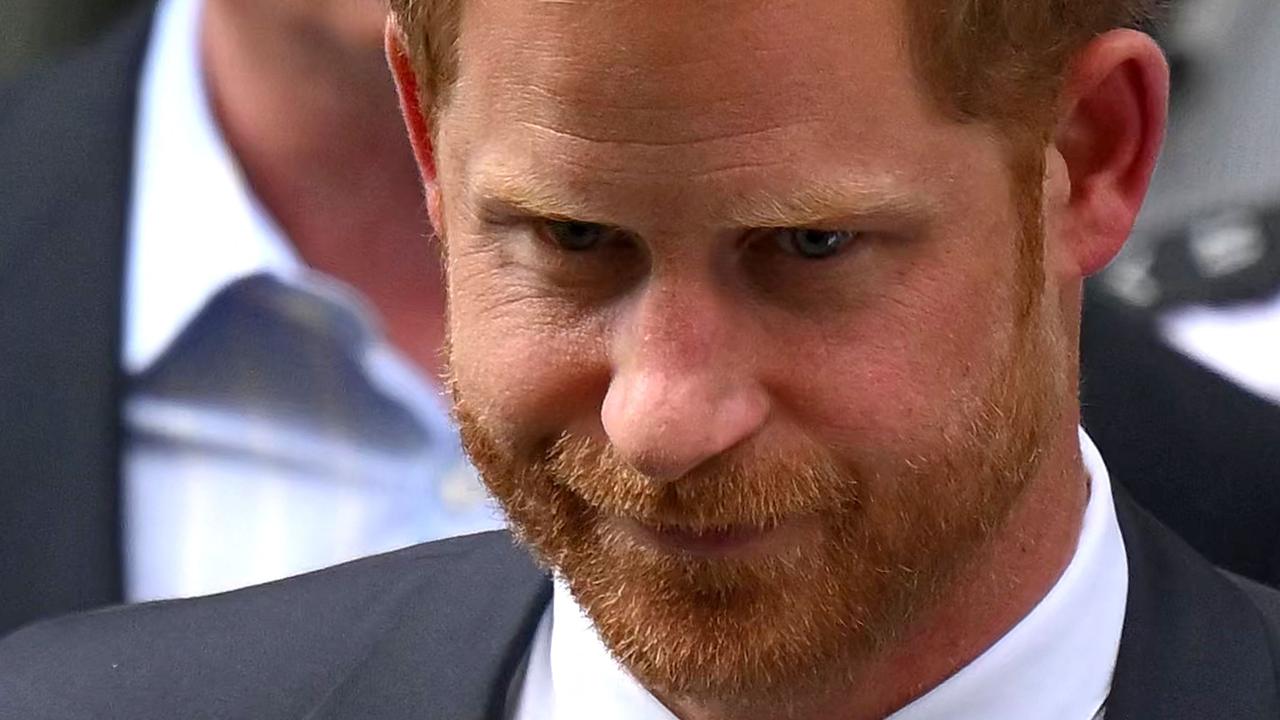 Prince Harry faced a courtroom grilling. Picture: Daniel Leal/AFP