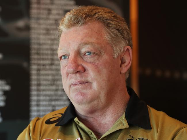 Phil ‘Gus’ Gould has written a letter in support of banned Cronulla Sharks coach Shane Flanagan. Picture: Brett Costello