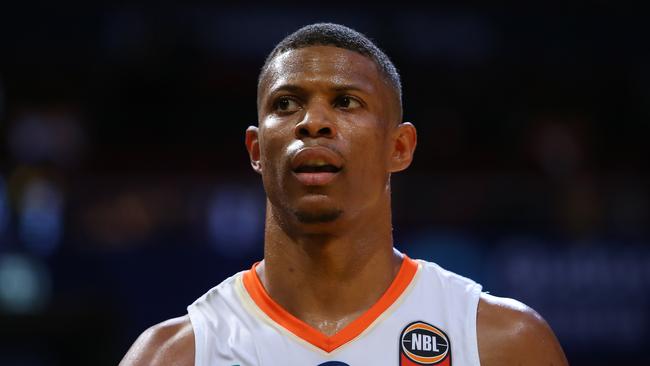 SYDNEY, AUSTRALIA – MARCH 21: Scott Machado of the Taipans looks on during the NBL match between the Sydney Kings and the Cairns Taipans at Qudos Bank Arena on March 21, 2021, in Sydney, Australia. (Photo by Jason McCawley/Getty Images)