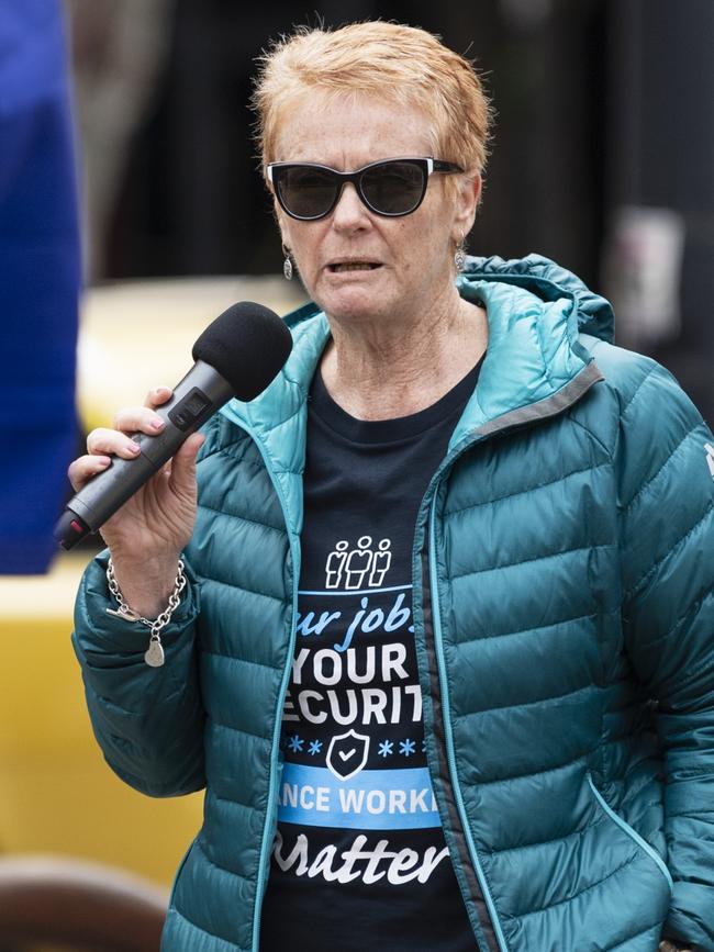 FSU national president Wendy Streets. Picture: Kevin Farmer