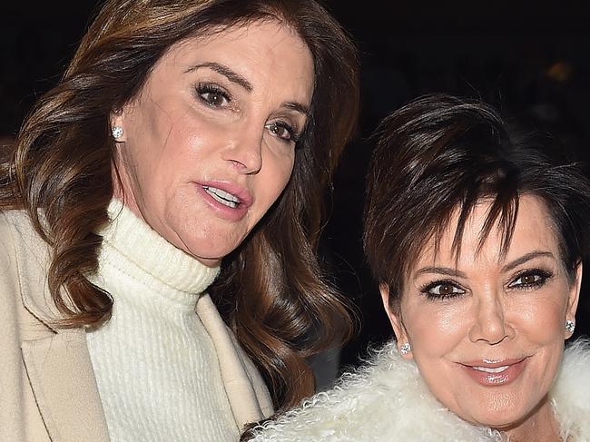 NEW YORK, NY - FEBRUARY 11: Caitlyn Jenner (L) and Kris Jenner attend Kanye West Yeezy Season 3 on February 11, 2016 in New York City. (Photo by Dimitrios Kambouris/Getty Images for Yeezy Season 3)